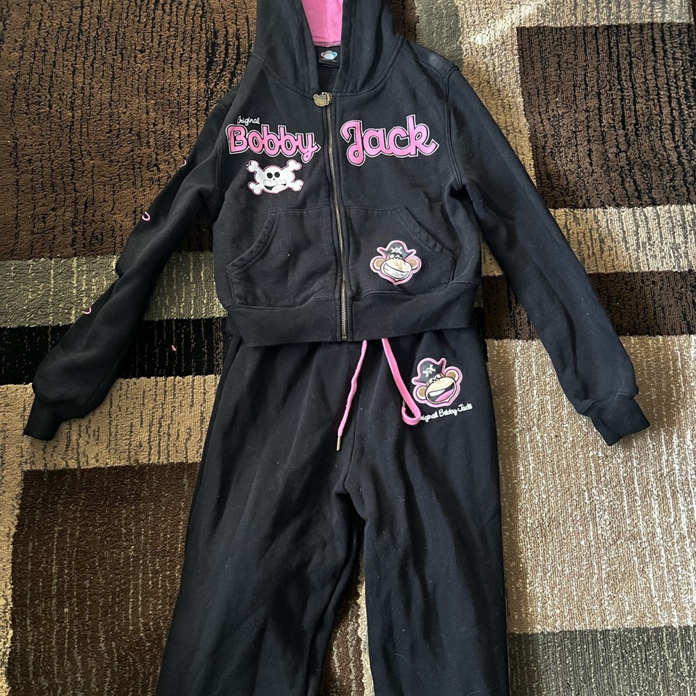 Bobby Jack Black Hoodie Jacket for Women